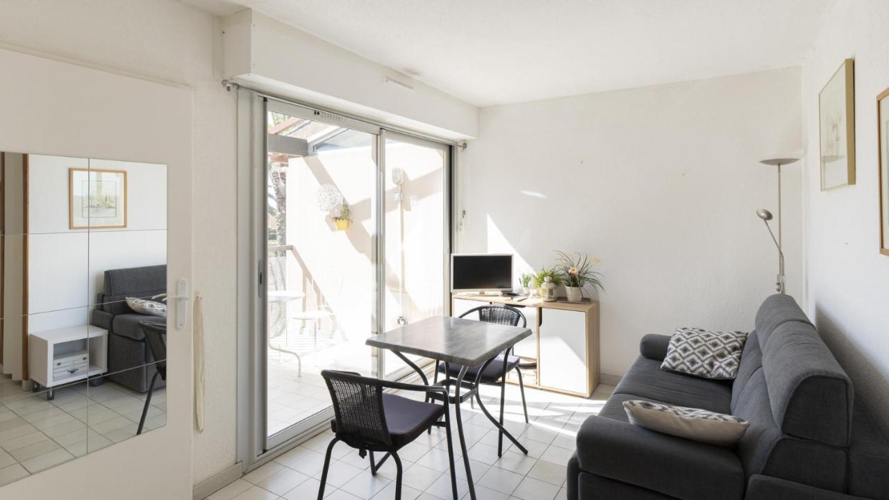 Aquaplage- 126- Appart Vue Jardin- 4 Pers アグド エクステリア 写真